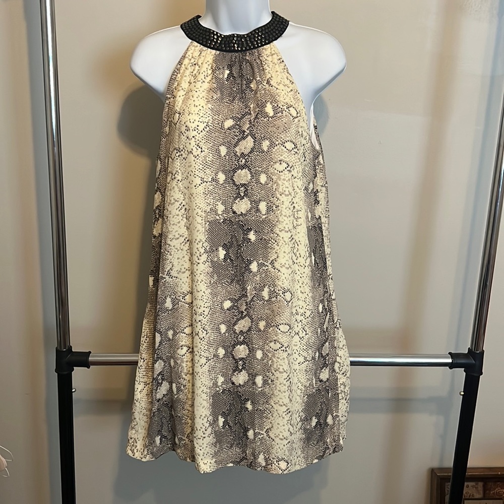 NWT Snakeskin Print Dress